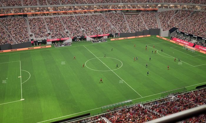 Mercedes-Benz Stadium - Section 342 Seat View