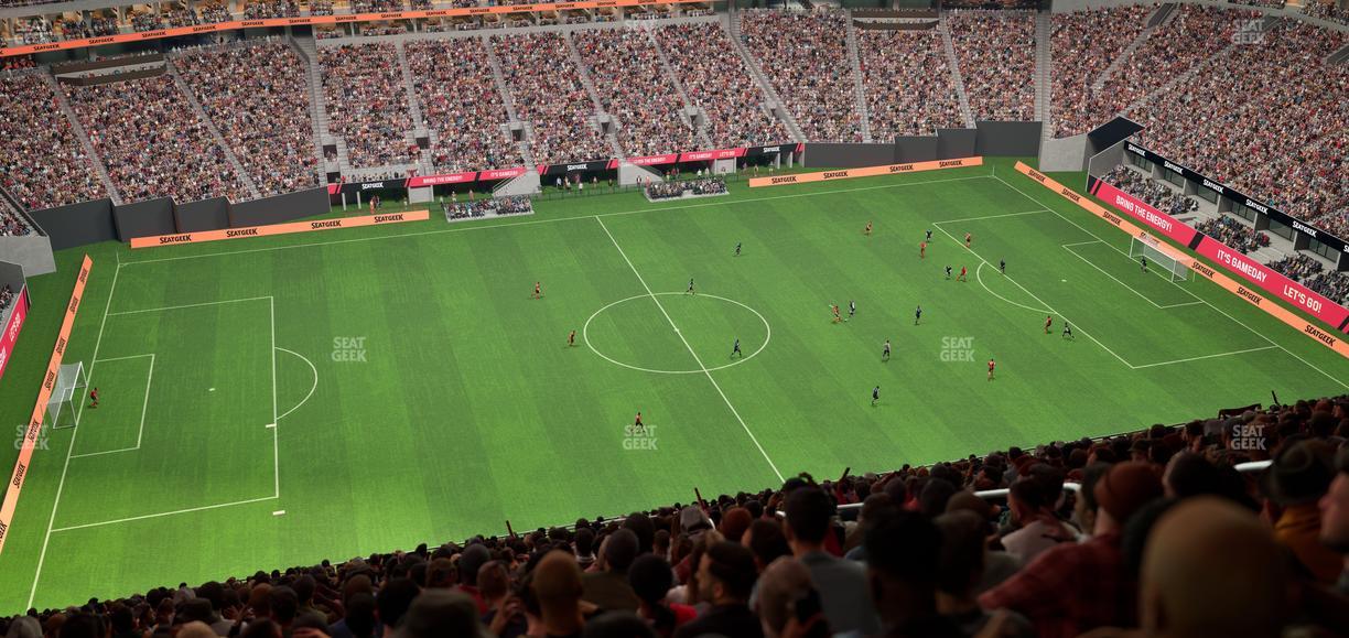 Mercedes-Benz Stadium - Section 342 Seat View