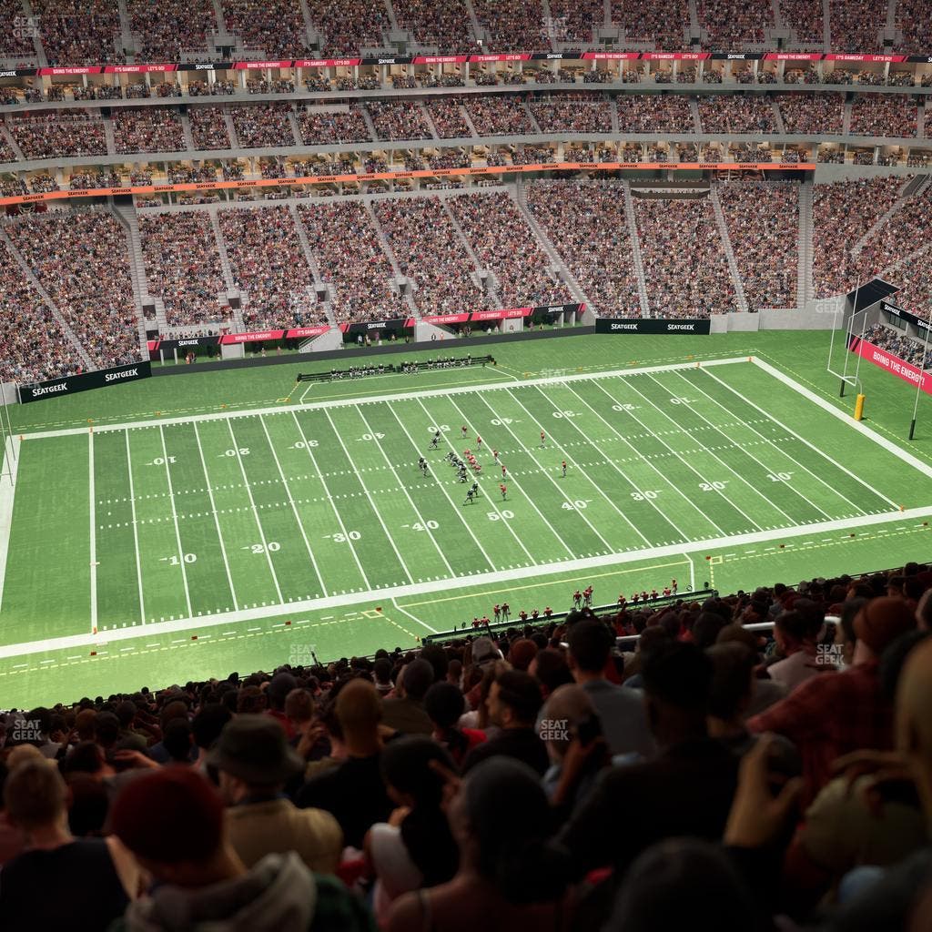 Mercedes-Benz Stadium - Section 342 Seat View