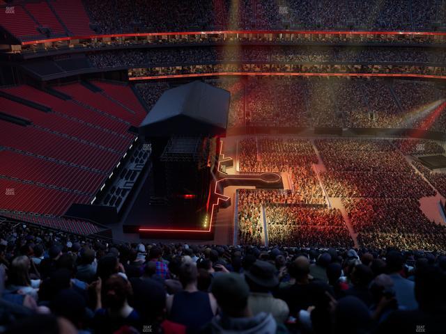 Mercedes-Benz Stadium - Section 342 Seat View