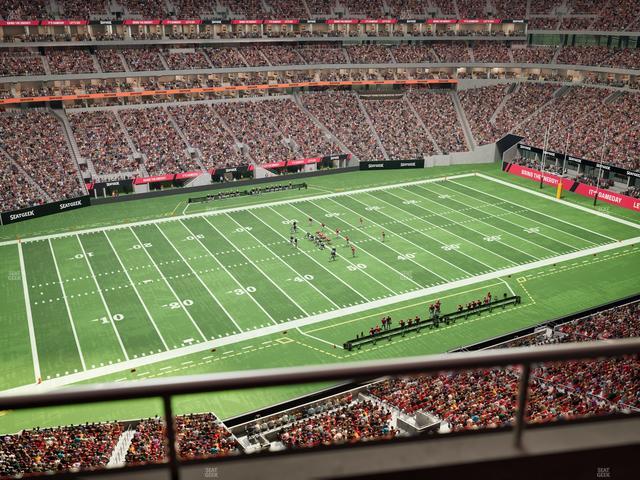 Mercedes-Benz Stadium - Section 343 Seat View