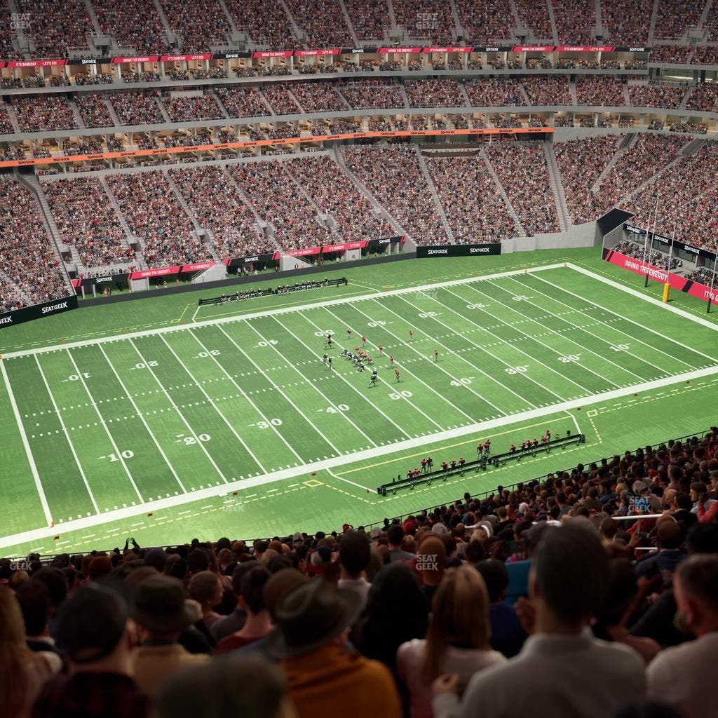 Mercedes-Benz Stadium - Section 343 Seat View