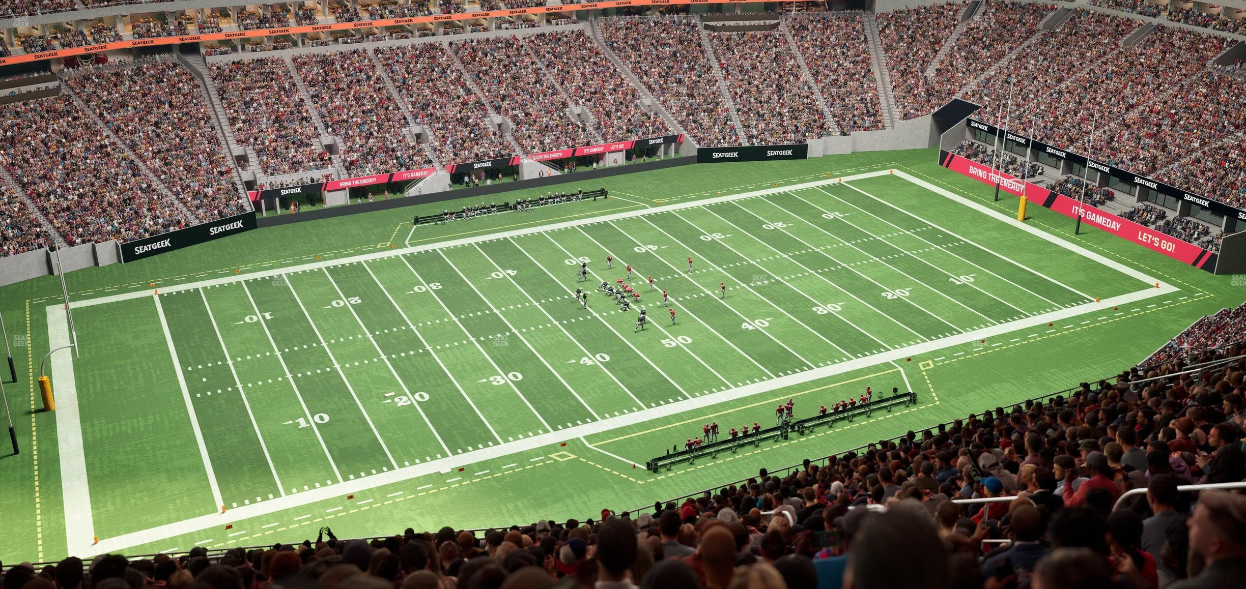 Mercedes-Benz Stadium - Section 343 Seat View