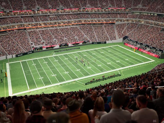 Mercedes-Benz Stadium - Section 343 Seat View