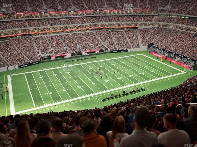 Mercedes-Benz Stadium - Section 343 Seat View