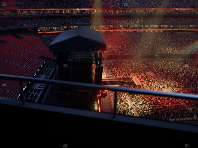 Mercedes-Benz Stadium - Section 343 Seat View