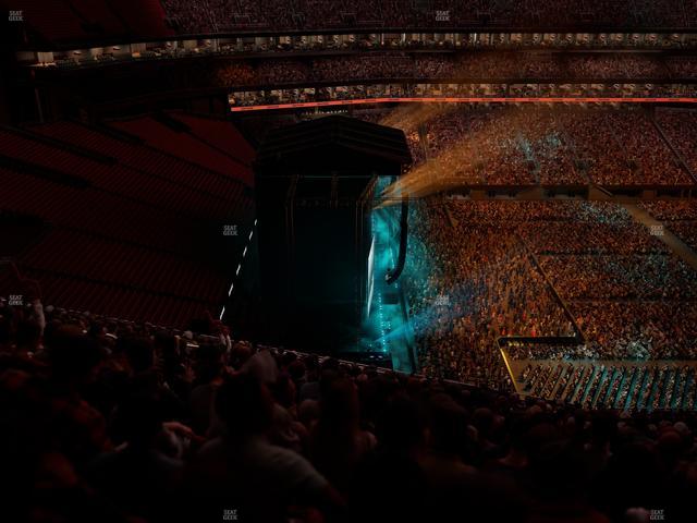 Mercedes-Benz Stadium - Section 343 Seat View