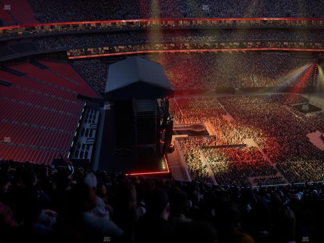 Mercedes-Benz Stadium - Section 343 Seat View