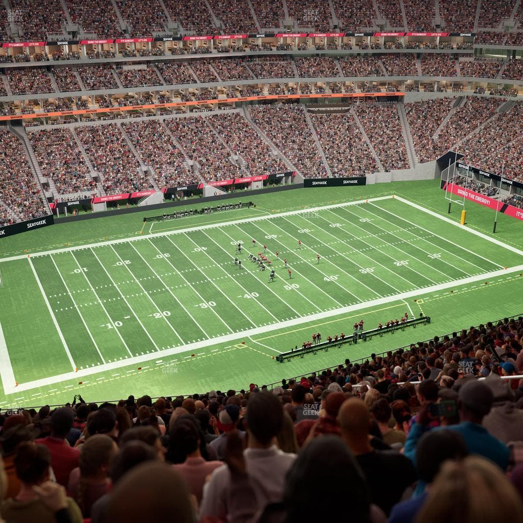 Mercedes-Benz Stadium - Section 343 Seat View