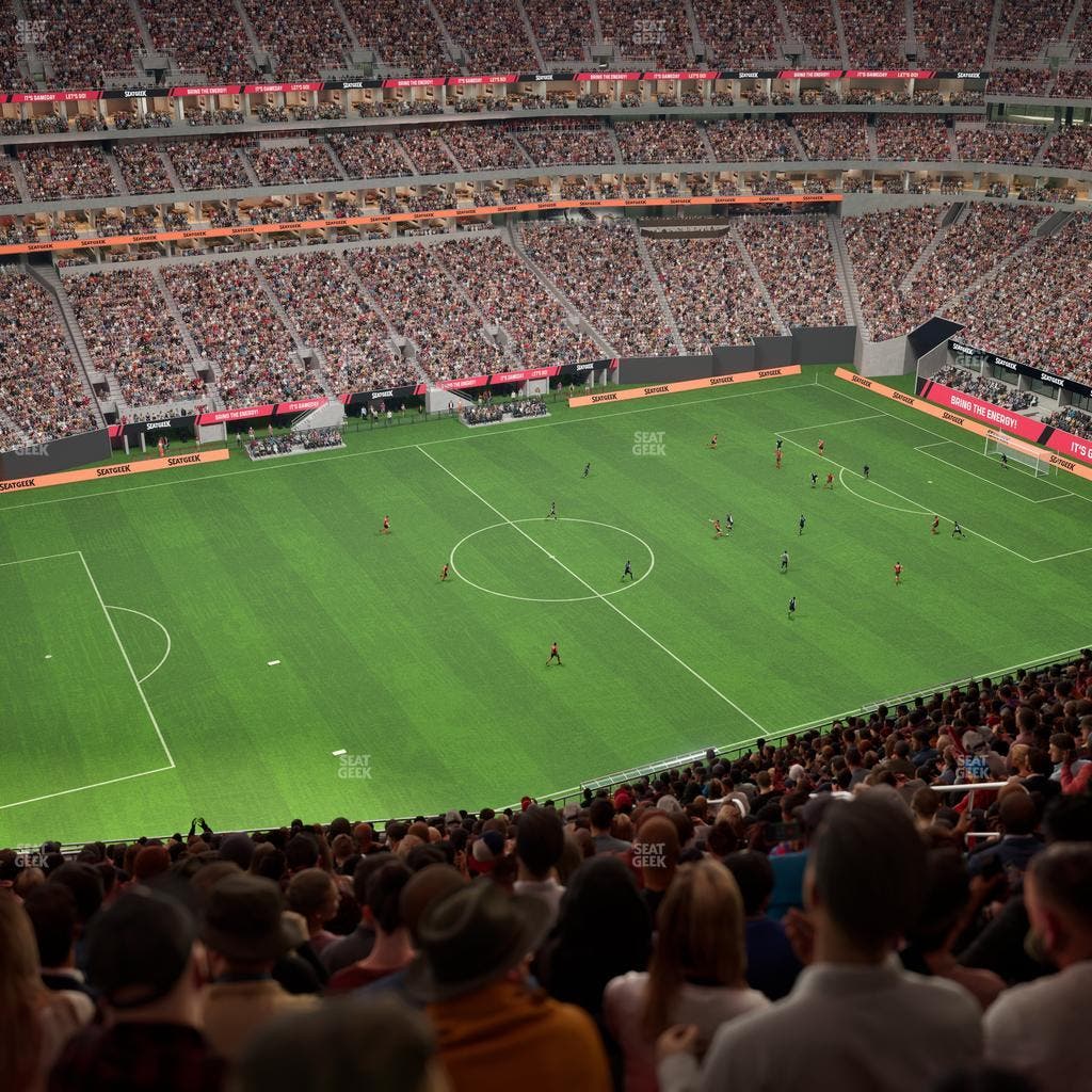 Mercedes-Benz Stadium - Section 343 Seat View