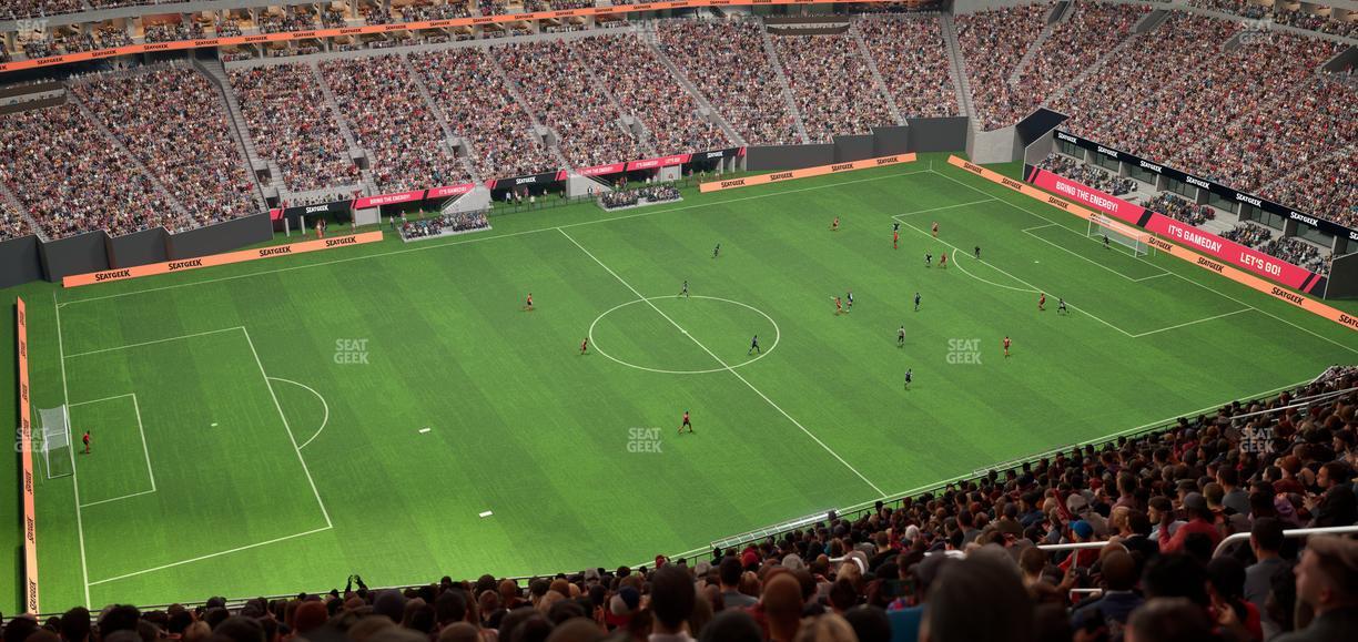 Mercedes-Benz Stadium - Section 343 Seat View