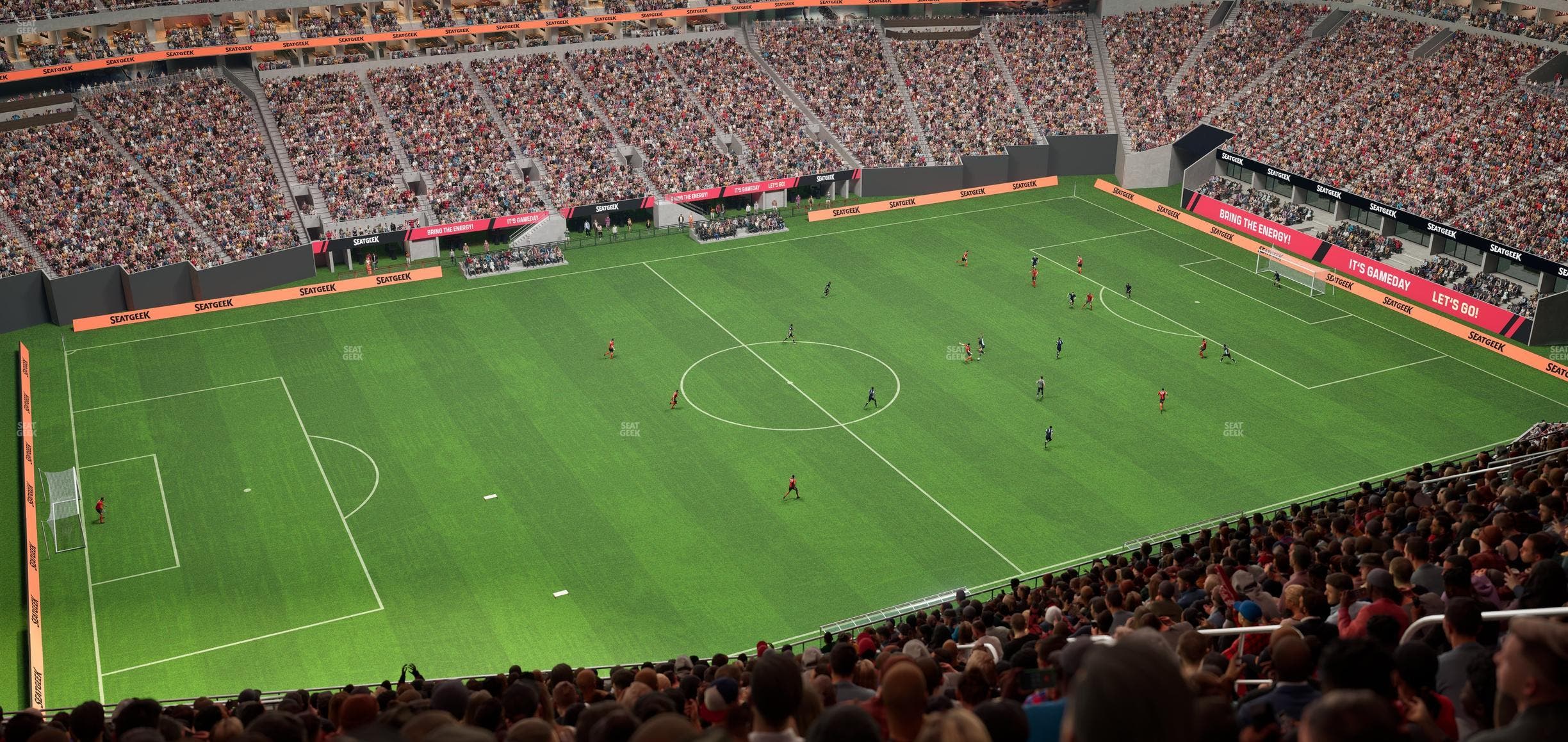 Mercedes-Benz Stadium - Section 343 Seat View