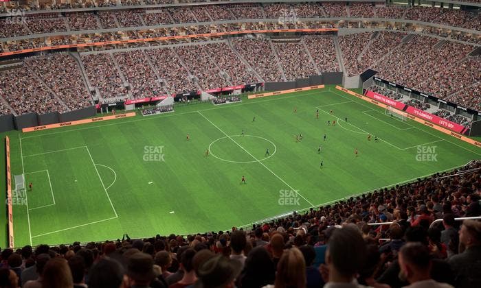 Mercedes-Benz Stadium - Section 343 Seat View