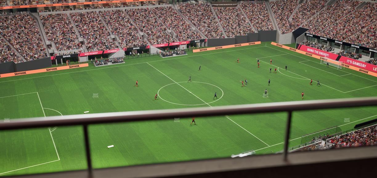 Mercedes-Benz Stadium - Section 343 Seat View