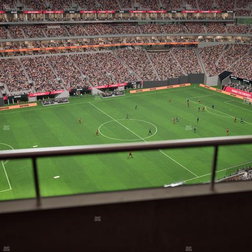 Mercedes-Benz Stadium - Section 343 Seat View