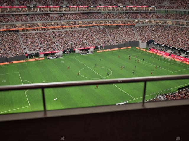 Mercedes-Benz Stadium - Section 343 Seat View