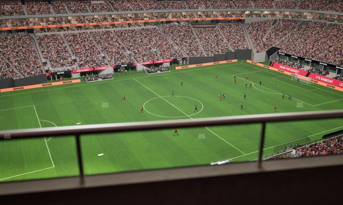 Mercedes-Benz Stadium - Section 343 Seat View