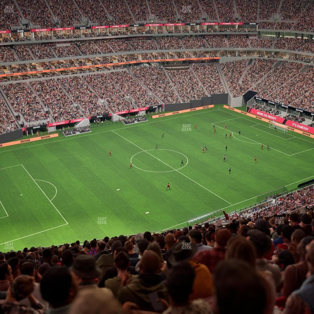 Mercedes-Benz Stadium - Section 344 Seat View