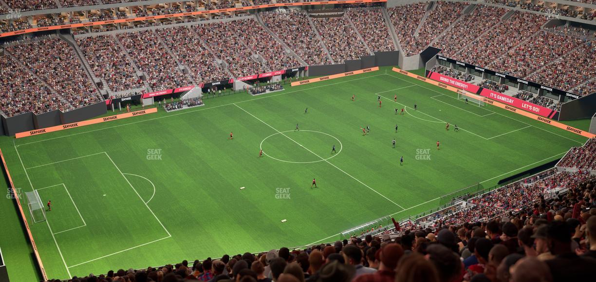 Mercedes-Benz Stadium - Section 344 Seat View