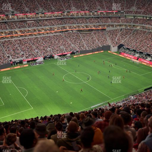 Mercedes-Benz Stadium - Section 344 Seat View