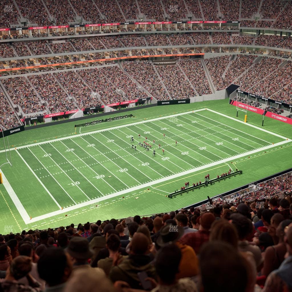 Mercedes-Benz Stadium - Section 344 Seat View