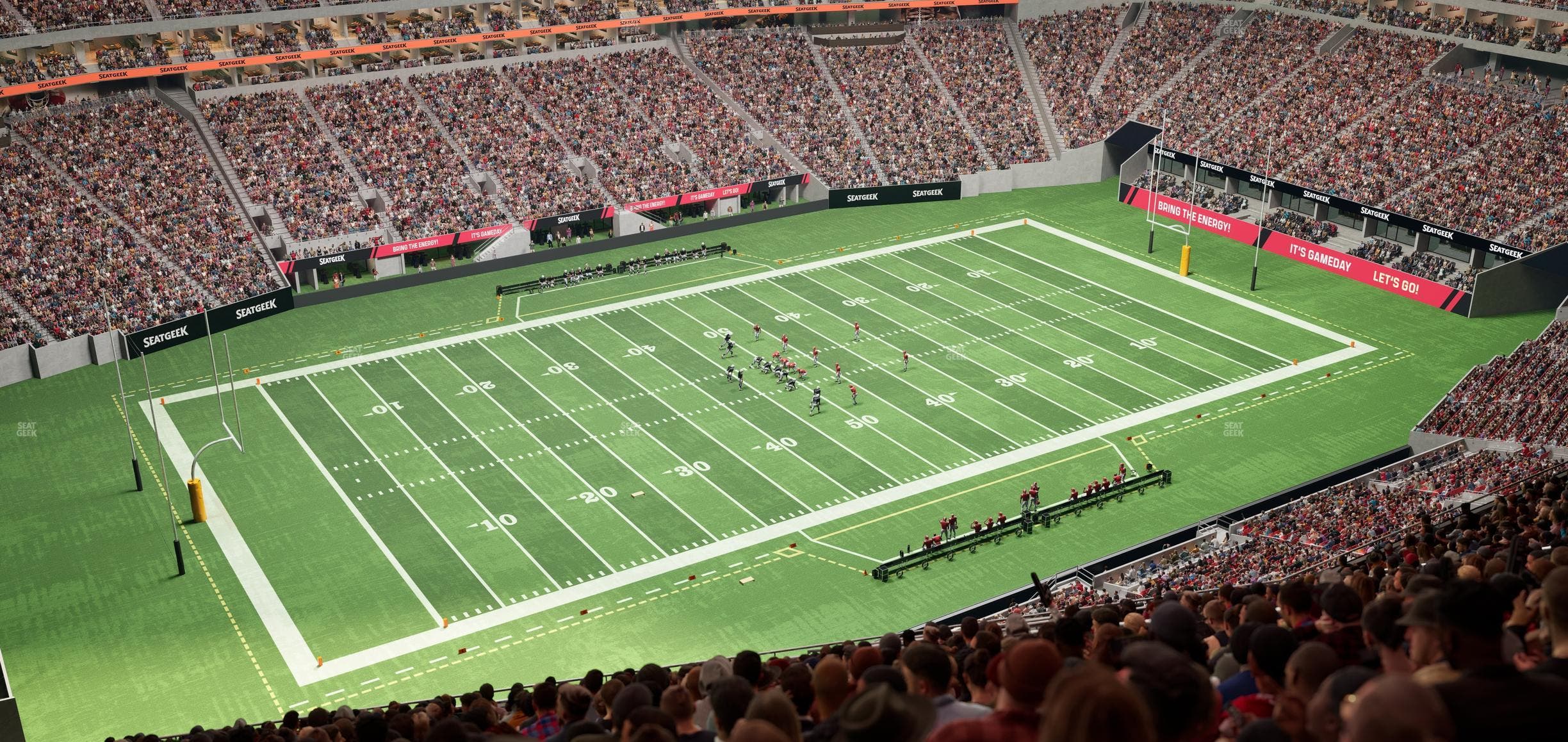 Mercedes-Benz Stadium - Section 344 Seat View