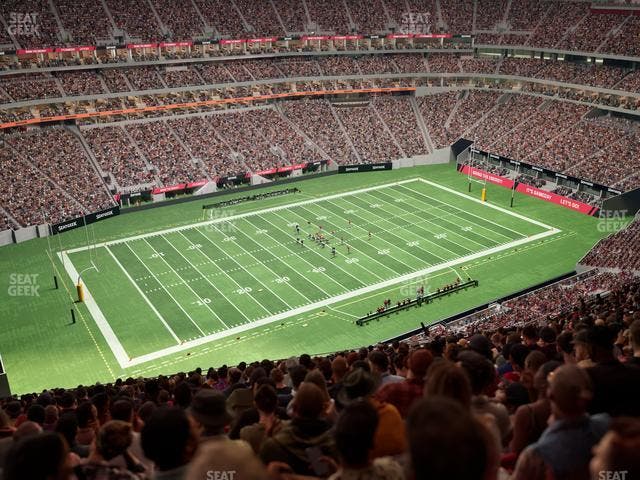 Mercedes-Benz Stadium - Section 344 Seat View
