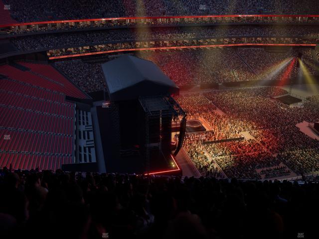 Mercedes-Benz Stadium - Section 344 Seat View