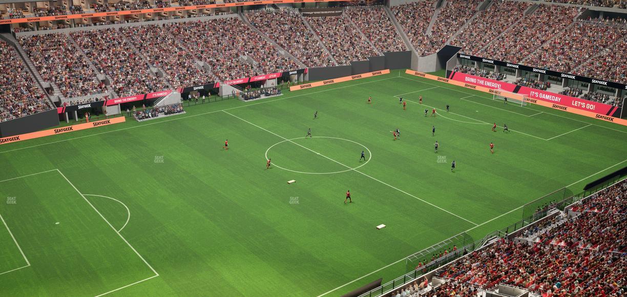 Mercedes-Benz Stadium - Section 344 Seat View