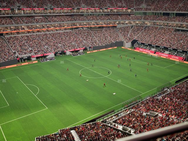 Mercedes-Benz Stadium - Section 344 Seat View