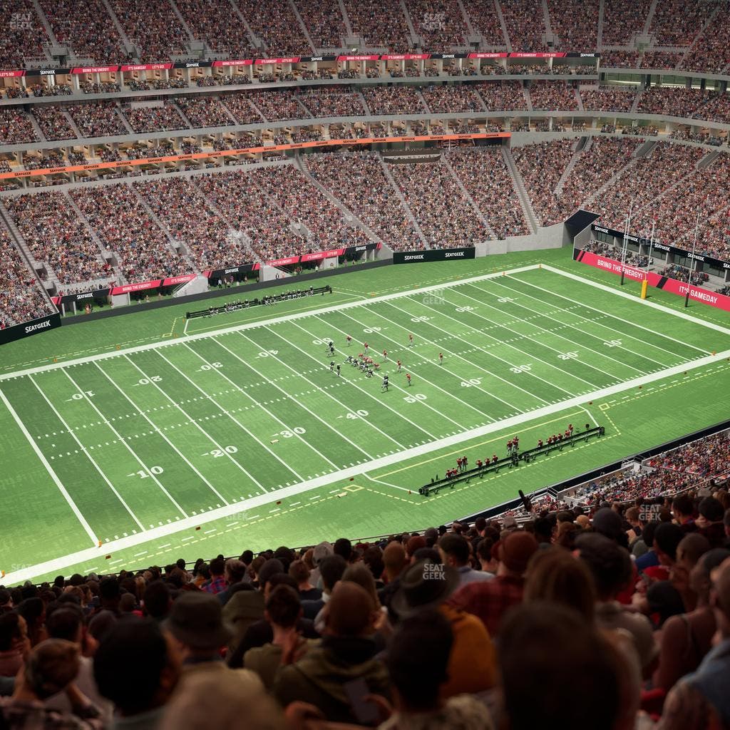 Mercedes-Benz Stadium - Section 344 Seat View