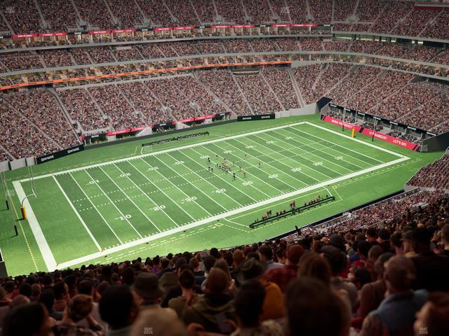 Mercedes-Benz Stadium - Section 344 Seat View