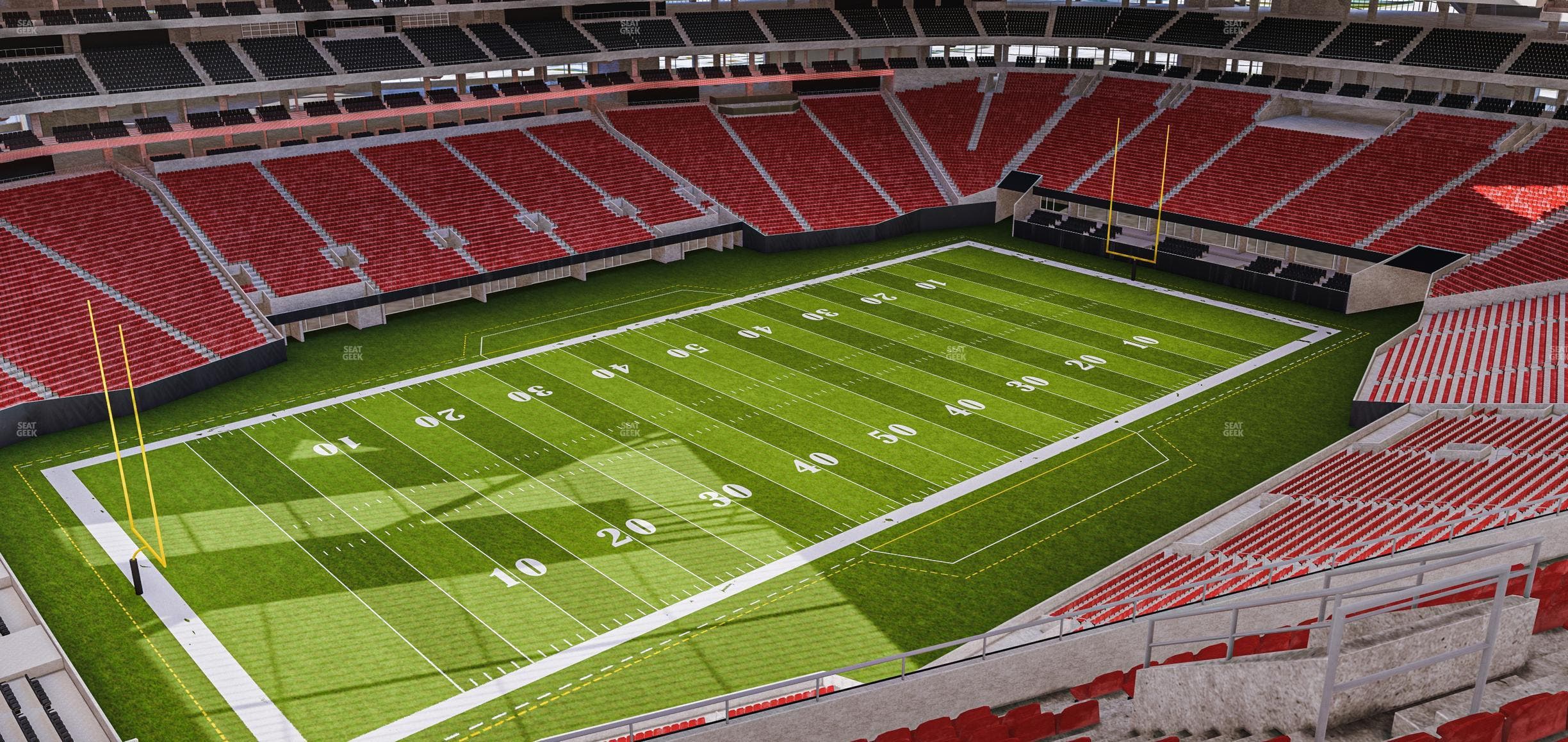 Mercedes-Benz Stadium - Section 345 Seat View