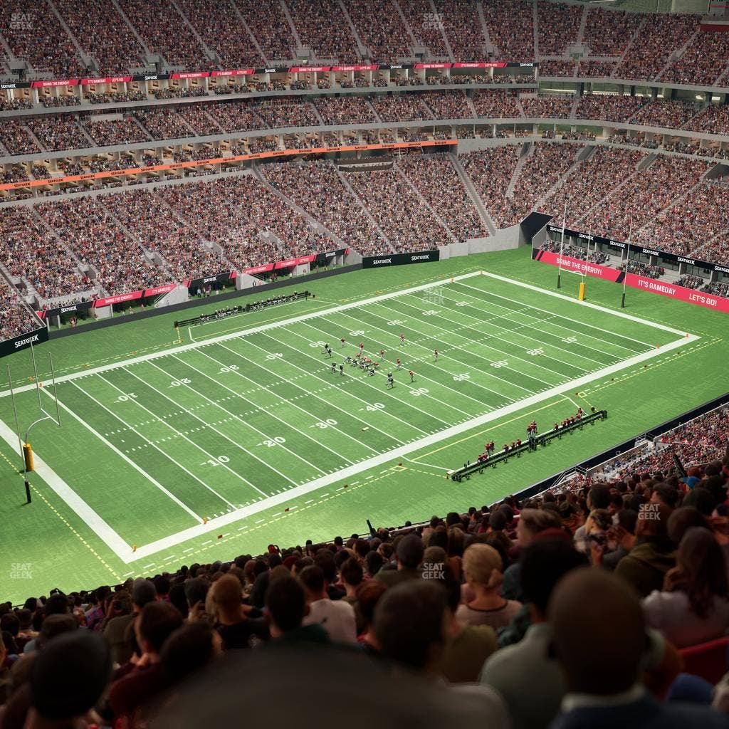 Mercedes-Benz Stadium - Section 345 Seat View