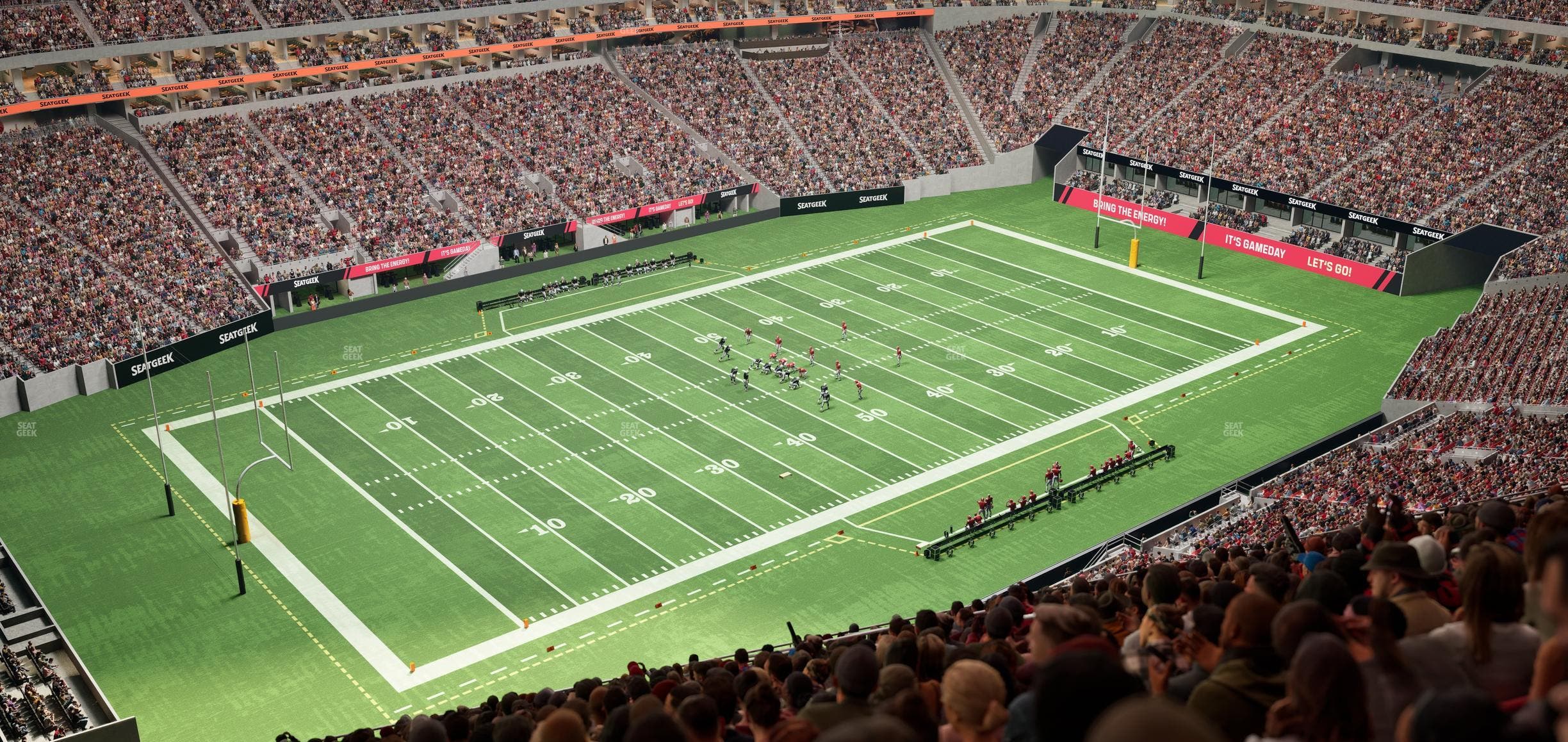 Mercedes-Benz Stadium - Section 345 Seat View
