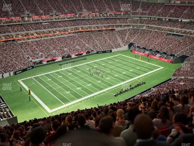 Mercedes-Benz Stadium - Section 345 Seat View