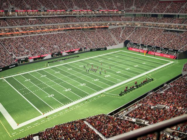 Mercedes-Benz Stadium - Section 345 Seat View