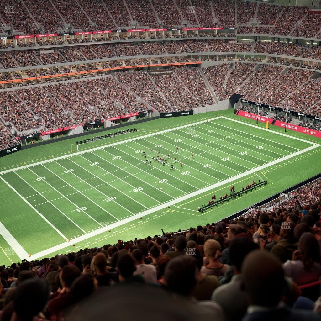 Mercedes-Benz Stadium - Section 345 Seat View