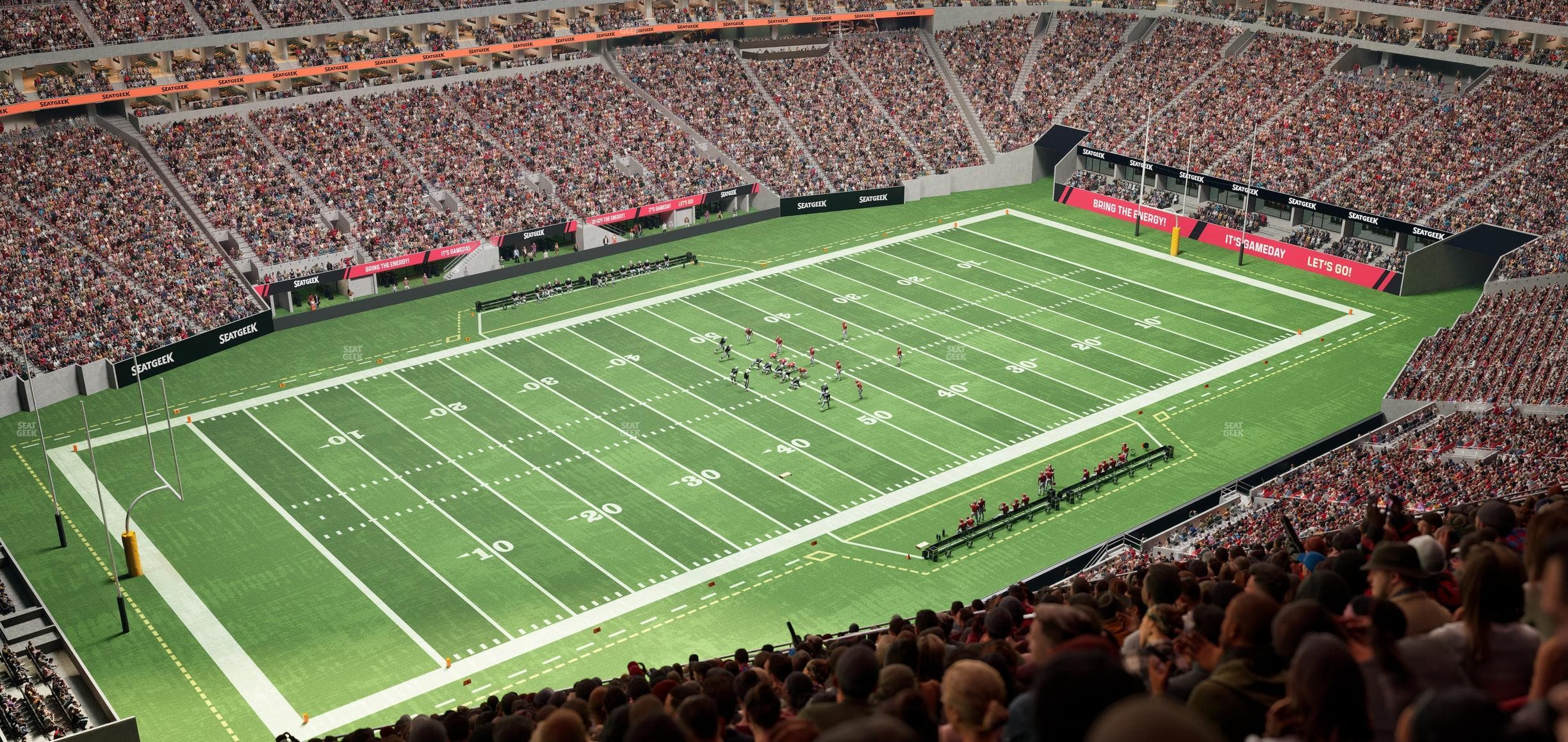 Mercedes-Benz Stadium - Section 345 Seat View