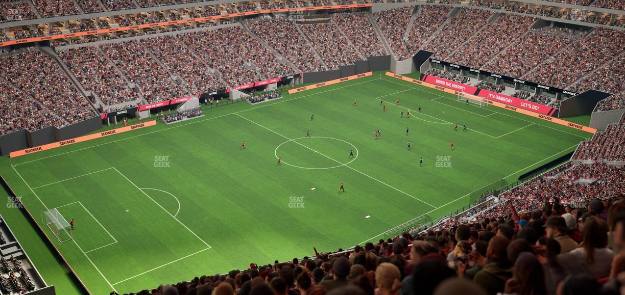 Mercedes-Benz Stadium - Section 345 Seat View