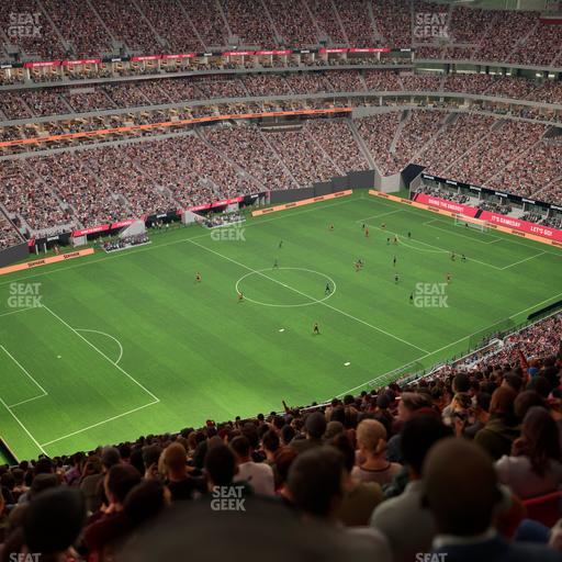 Mercedes-Benz Stadium - Section 345 Seat View