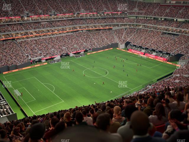 Mercedes-Benz Stadium - Section 345 Seat View