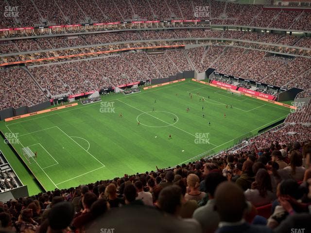 Mercedes-Benz Stadium - Section 345 Seat View