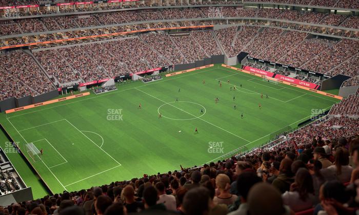 Mercedes-Benz Stadium - Section 345 Seat View