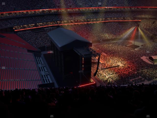 Mercedes-Benz Stadium - Section 345 Seat View