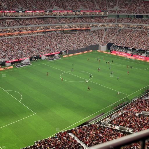 Mercedes-Benz Stadium - Section 345 Seat View