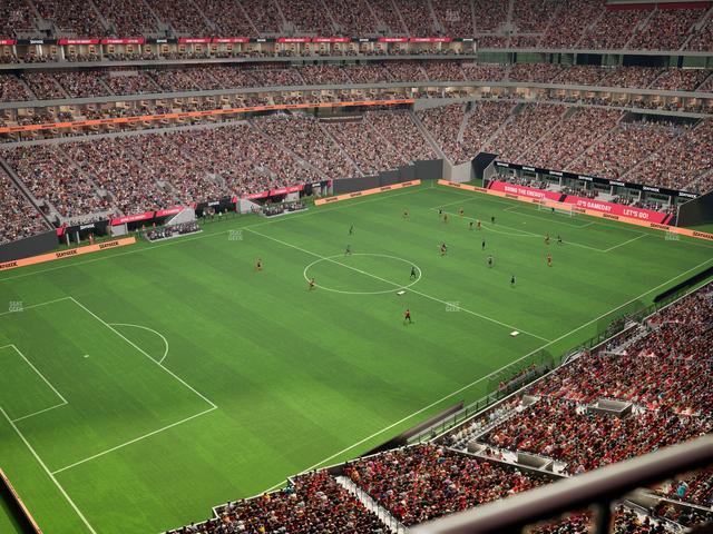 Mercedes-Benz Stadium - Section 345 Seat View