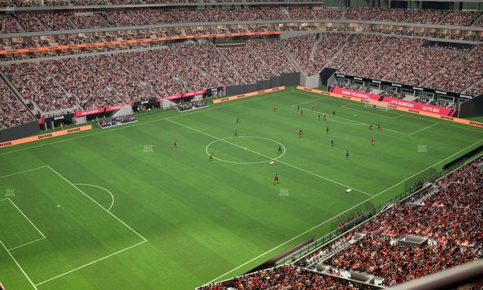 Mercedes-Benz Stadium - Section 345 Seat View