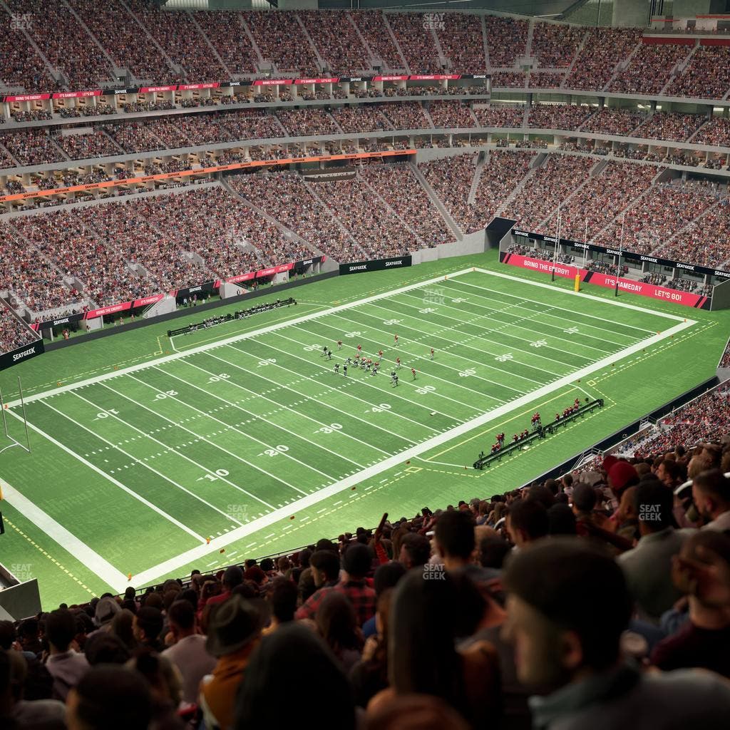 Mercedes-Benz Stadium - Section 346 Seat View