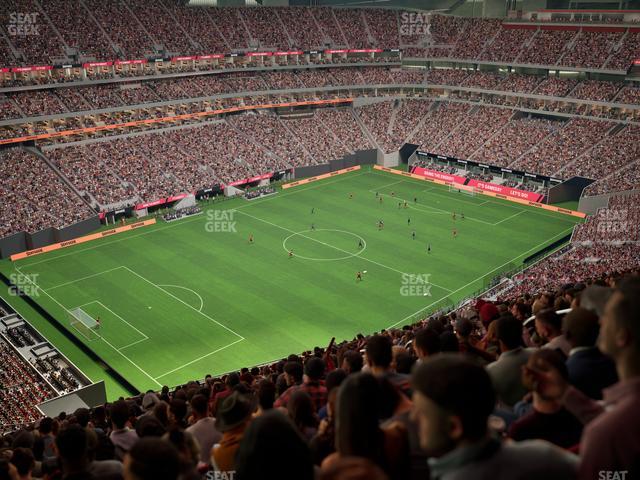 Mercedes-Benz Stadium - Section 346 Seat View